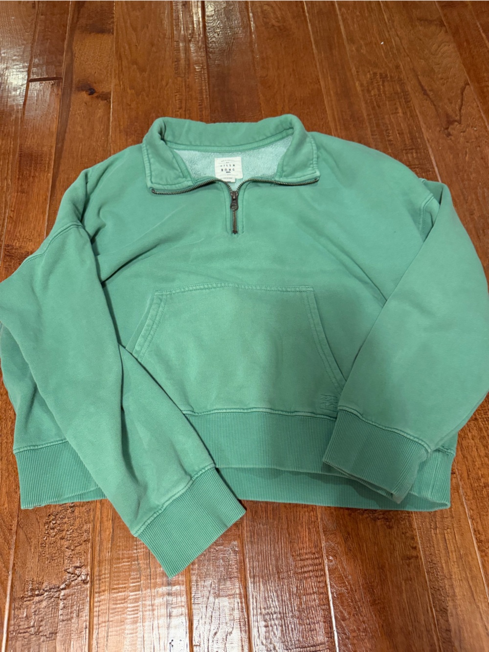 Billabong Green Quarter zip